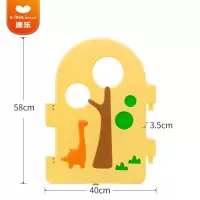 澳乐(AOLE-HW)单片儿童游戏围栏宝宝玩具婴儿学步爬行室内防护栏围挡 森林围栏门栏