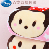 迪士尼(DISNEY)儿童毛毯被子床单人办公室午睡珊瑚绒宿舍双层加厚冬季学生
