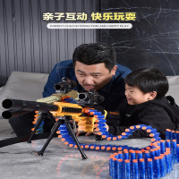 M416电动连发软弹枪儿童玩具枪魅扣小男孩机关枪仿真加特林重机枪热火