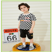童装男童夏装套装洋气迪士尼短袖T恤短裤新款时尚