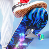 四轮滑板初学者智扣儿童3-6以上8岁12男孩女生专业双翘滑板车