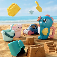 沙滩玩具套装智扣儿童玩沙铲子戏水工具室内宝宝洗澡沙池男孩女孩