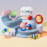 婴儿手摇铃有声会动智扣宝宝早教玩具