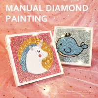 儿童钻石贴画手工diy制作材料包女孩女童教师节礼物水晶玩具