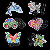 拼拼豆豆模板智扣模型各种规格拼豆模板diy图纸