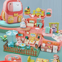 玩具女孩过家家魅扣公主娃娃屋女童2-3-4-6岁小女生儿童生日礼物