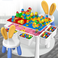 儿童魅扣太空玩具沙池套装室内挖沙子家用玩沙宝宝多功能沙盘积木桌子