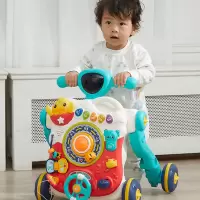 婴儿学步车魅扣防o型腿多功能防侧翻宝宝手推车三合一学走路助步2玩具