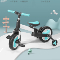 儿童手推车平衡车魅扣自行车五合一宝宝岁滑行车滑步车宝宝三轮车