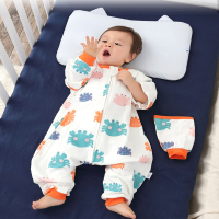 魅扣婴儿纱布睡袋春秋夏季薄款儿童防踢被秋冬睡袋宝宝四季通用款