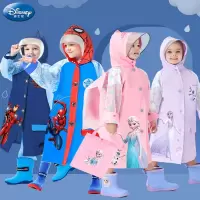 迪士尼(DISNEY)儿童雨衣男童女童小孩全身幼儿园宝宝小学生上学雨披