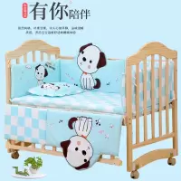 魅扣婴儿床新生儿宝宝床摇篮床可变书桌可拼接大床