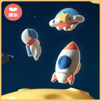 澳乐(AOLE-HW)儿童玩具会转动昆虫吸盘转转乐旋转陀螺卡通婴儿宝宝牙胶礼盒