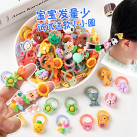 魅扣儿童皮筋弹性好女童橡皮筋宝宝头绳小号扎头发啾啾发圈发饰