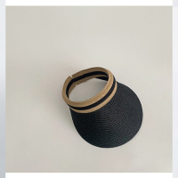 儿童防晒帽夏季大帽檐遮阳帽空顶草帽女童宝宝智扣时尚鸭舌太阳帽子夏