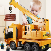 大吊车的玩具起重机智扣儿童大号塔吊机车男童工程车套装男孩2岁3宝宝