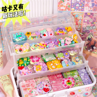 奶油胶咕卡套装智扣手帐女孩儿童贴纸古卡咕咔孤卡姑卡估卡工具全套