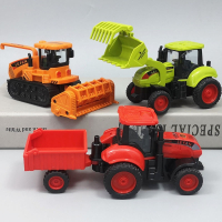 儿童收割机玩具智扣惯性玩具农用拖拉机模型宝宝小汽车仿真农夫车