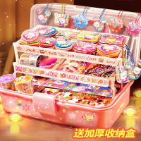 女孩手工diy贴纸玩具智扣儿童3到6岁以上女生8拼图贴纸女童咕咔贴纸礼物