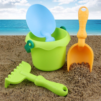 儿童沙滩玩具智扣宝宝挖沙挖土工具套装铲子海边户外沙地玩水沙子室内