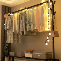 简易晾衣架落地折叠卧室单杆室内法耐晾衣杆挂衣架阳台晒衣服架子家用