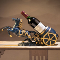 酒架酒柜装饰品轻奢餐桌边柜摆设时光旧巷客厅电视柜家居新中式摆件