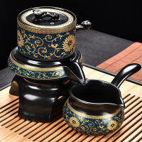 懒人自动功夫茶具套装家用泡茶壶石磨陶瓷冲茶喝茶茶杯配件