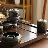 整套茶具套装全自动烧水壶一体茶盘家用客厅泡茶功夫茶台现代简约