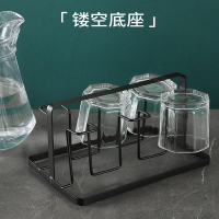 杯架倒挂杯子沥水架水杯架家用收纳玻璃杯机时光旧巷置物架水杯挂架沥水架子