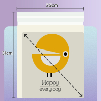 车载垃圾袋粘贴式可爱车挂式折叠垃圾桶时光旧巷学生课桌清洁袋