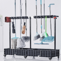 移动拖把架家用拖布池落地下水墩布池时光旧巷卫生间阳台拖把沥水架不锈钢