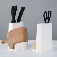 时光旧巷多功能刀架菜板架厨房家用台面刀具沥水架收纳架砧板插刀架置物架