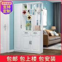玄关柜鞋柜一体客厅屏风隔断进门间厅酒柜古达现代简约欧式置物衣帽柜