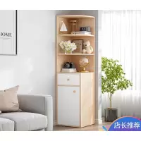 角柜墙角收纳柜简约多功能卧室三角形拐角柜古达客厅转角置物架角落柜