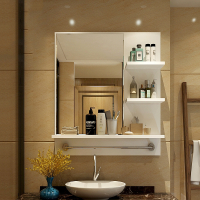 卫生间镜柜古达浴室镜子厕所镜箱化妆镜收纳壁挂式储物镜洗手间置物架