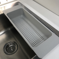 滤碗托盘水槽古达滤水过滤沥水篮厨房水池沥水架洗碗池收纳