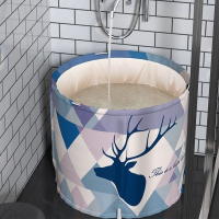 泡澡桶大人可折叠药浴桶儿童浴盆古达便携浴缸家用加厚沐浴洗澡桶