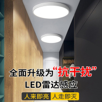 月亮喵智能吸顶灯LED过道走廊灯具楼梯灯夜间玄关声控灯雷达人体感应灯