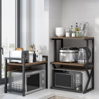 东映之画厨房置物架台面多层调料架微波炉架子调味置物收纳架用品家用大全