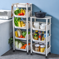 东映之画厨房置物架落地多层果蔬菜架子用品菜篮子储菜筐收纳家用大全