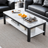 东映之画茶几台客厅家用办公室钢化玻璃茶桌简约现代意式小户型长方形桌子