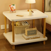 古达床头柜可移动卧室边几简约现代小型置物架简易床边收纳柜小茶几