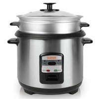 苏泊尔(SUPOR)6L不锈钢 机械电饭锅 底盘加热CFXB60A1A-80
