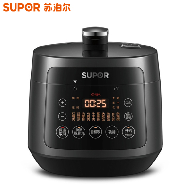 苏泊尔(SUPOR)电压力锅SY-30FC12Q 3升精控火候美味快速烹饪 开盖收汁快速脱骨迷你1-2-3-4人电饭煲