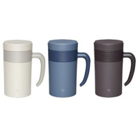 ZOJIRUSHI象印KAE48C便携304不锈钢茶杯保温杯日本品质480ml