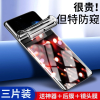 疯壳适用vivox80钢化水凝膜x80pro手机膜防窥por+防偷窥vivoX全包护眼