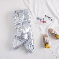 儿童羽绒裤子男童免洗耐脏白鸭绒防寒裤女童洋气中大童冬季加厚款