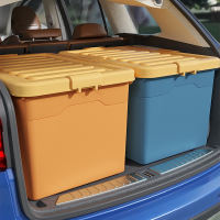 收纳箱家用收纳衣服大容量整理箱古达玩具书本储物箱子塑料汽车后备箱