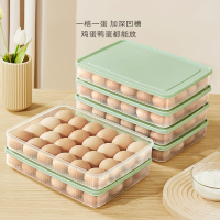 鸡蛋收纳盒冰箱专用古达保鲜盒子厨房收纳整理放装鸡蛋架托