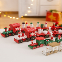 古达圣诞饰品礼物儿童玩具平安夜圣诞节饰品小礼品火车装饰幼儿园创意饰品摆件